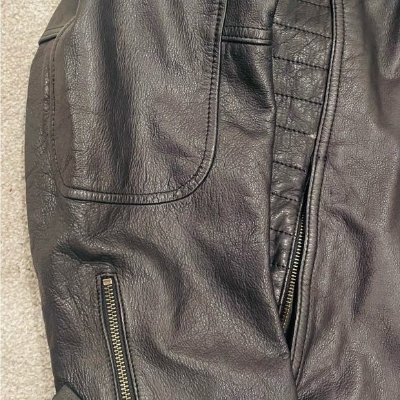 SOLD 💥Affliction Mens Limited Edition Black Label Premium Leather Jacket - Picture 4 of 9